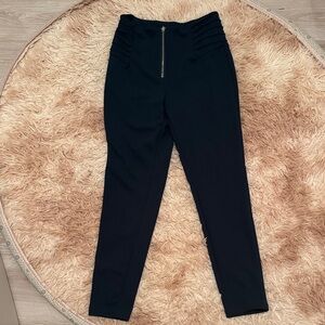 Olive Green Women's Dress Pants